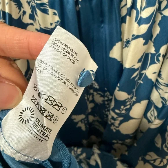 Reformation Gloriana floral-print Silk Dress - Picture 11 of 11